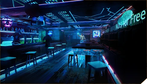 Atmosphere: City at night
